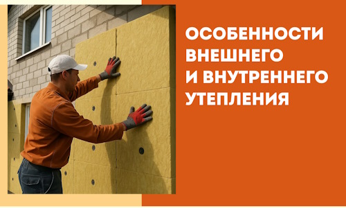 Какие особенности внешнего и внутреннего утепления в Нефтекамске