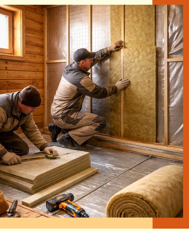 Утепление бани изнутри в Нефтекамске под ключ от 4313 руб./м² | ТепломастерНтк