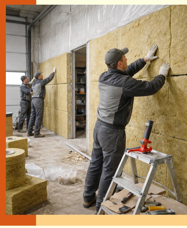 Утепление автосервиса и мастерских в Нефтекамске качественно и надёжно