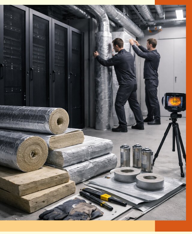 Утепление серверной в Нефтекамске от 8728 руб./м² — комплексно под ключ | ТепломастерНтк