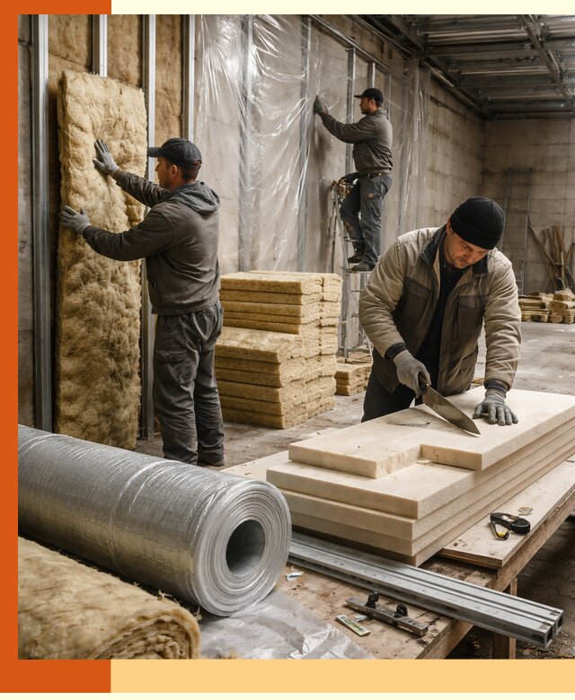 Утепление торгового склада в Нефтекамске с энергоэффективными решениями