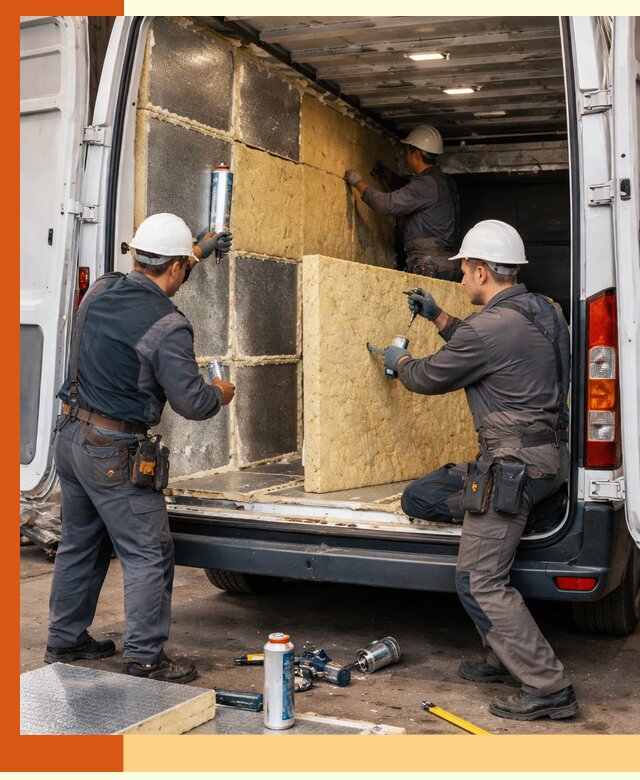 Утепление фургона-рефрижератора в Нефтекамске для сохранения температуры