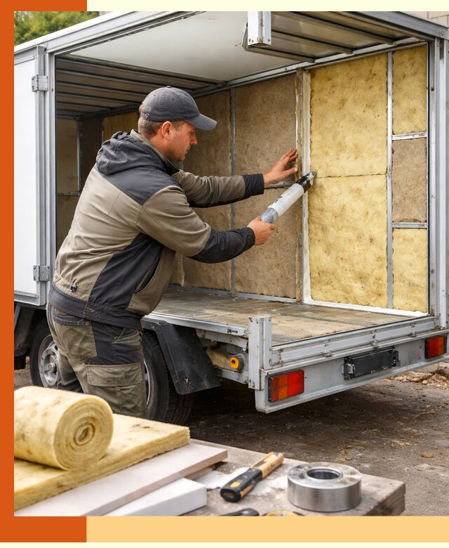 Профессиональное утепление прицепа в Нефтекамске для любых условий