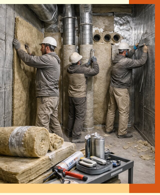 Утепление венткамеры в Нефтекамске под ключ от 1489 руб. — профессионально | ТепломастерНтк