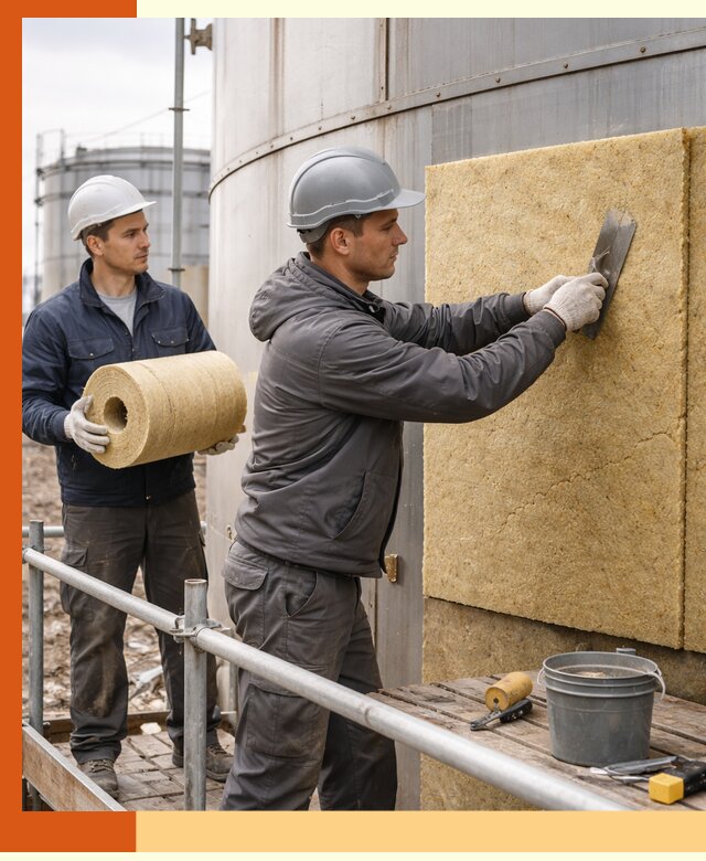 Профессиональное утепление резервуара и теплоизоляция в Нефтекамске