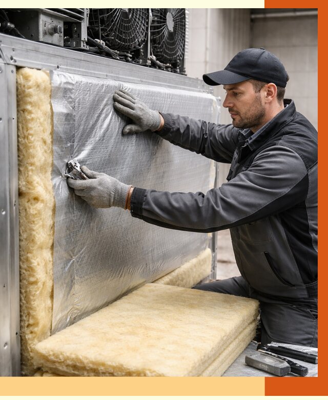 Утепление холодильного агрегата в Нефтекамске от 8728 руб. под ключ | ТепломастерНтк