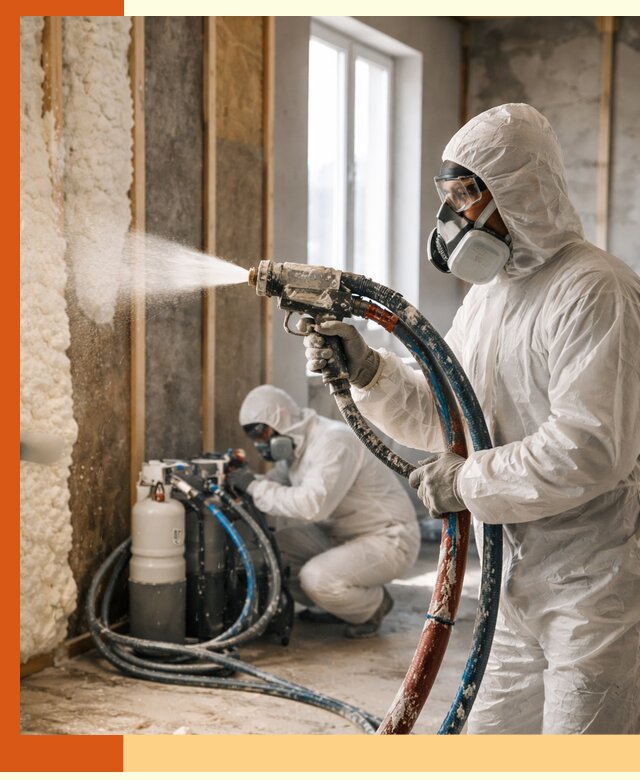 Пенополиуретан напыление для утепления зданий в Нефтекамске