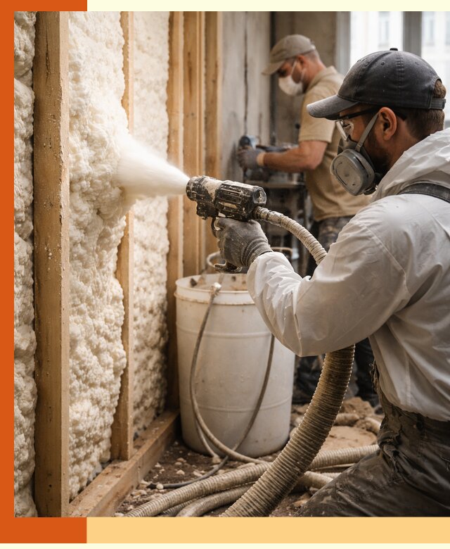 Утепление пеноизолом жилых и коммерческих объектов в Нефтекамске