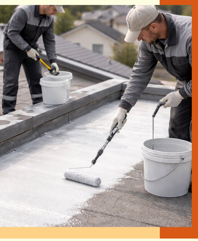 Утепление кровли жидкой теплоизоляцией в Нефтекамске от 2208 руб./м2 | ТепломастерНтк