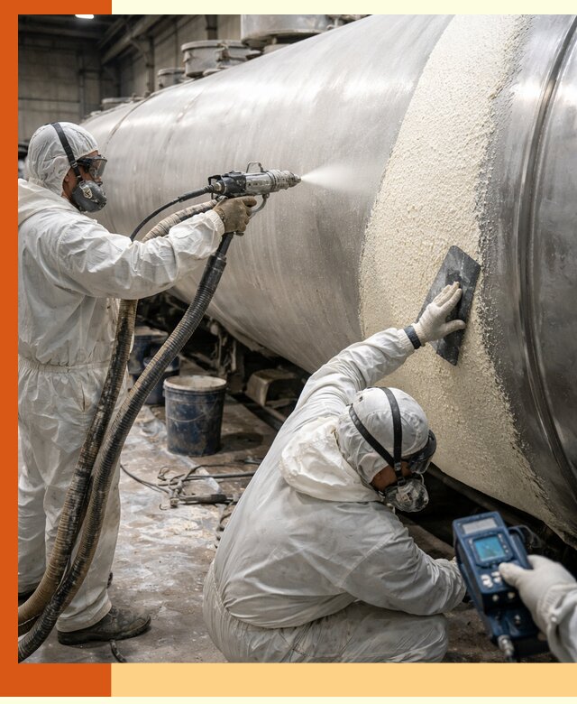 Утепление автоцистерн жидкой теплоизоляцией в Нефтекамске