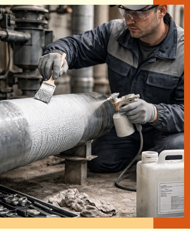 Утепление оборудования жидкой теплоизоляцией в Нефтекамске от 4621 руб. | ТепломастерНтк