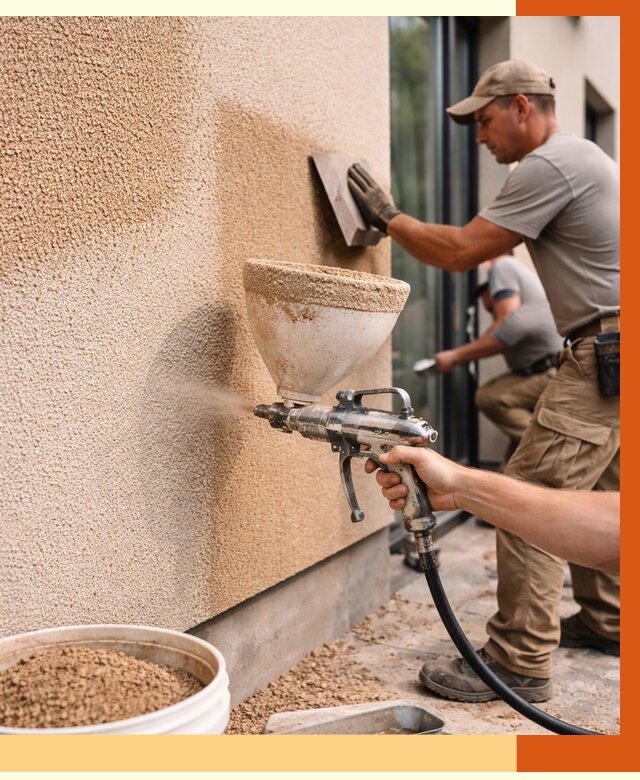 Утепление фасада жидкой пробкой в Нефтекамске от 4929 руб./м² под ключ | ТепломастерНтк