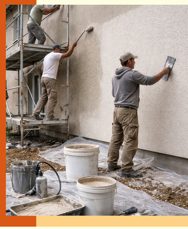 Утепление фасада жидкой пробкой в Нефтекамске