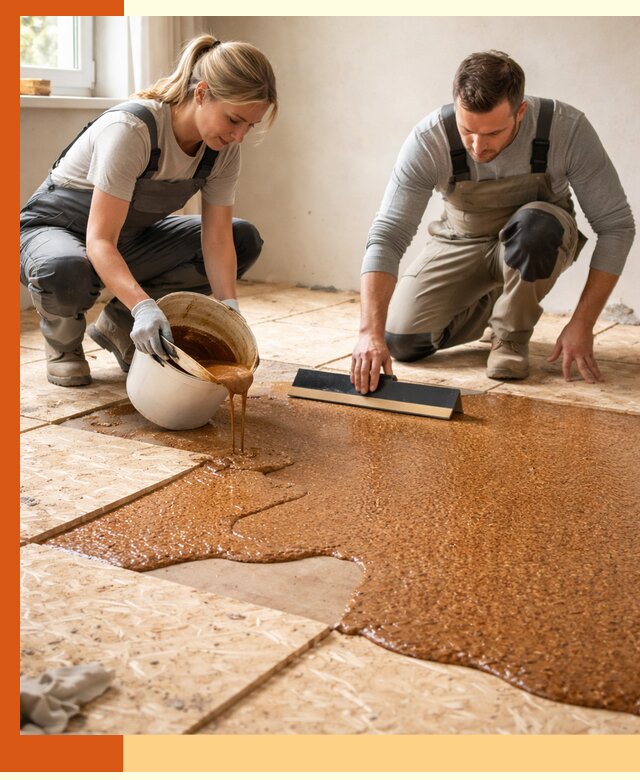 Утепление пола жидкой пробкой в Нефтекамске для квартир и домов