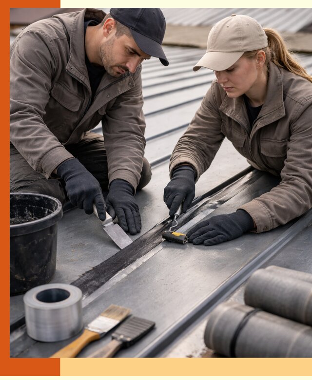 Гидроизоляция фальцевой кровли в Нефтекамске качественно и надежно