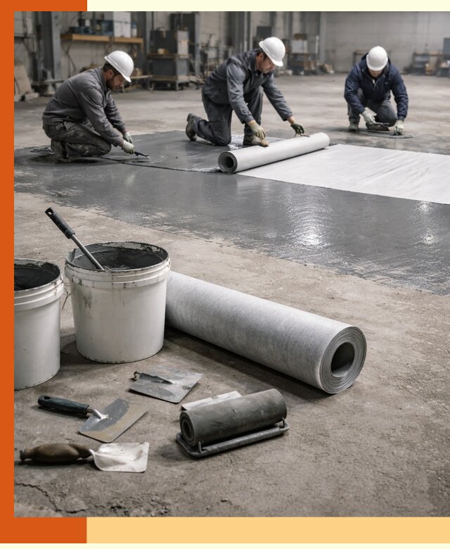 Гидроизоляция промышленного пола в Нефтекамске — защита и долговечность