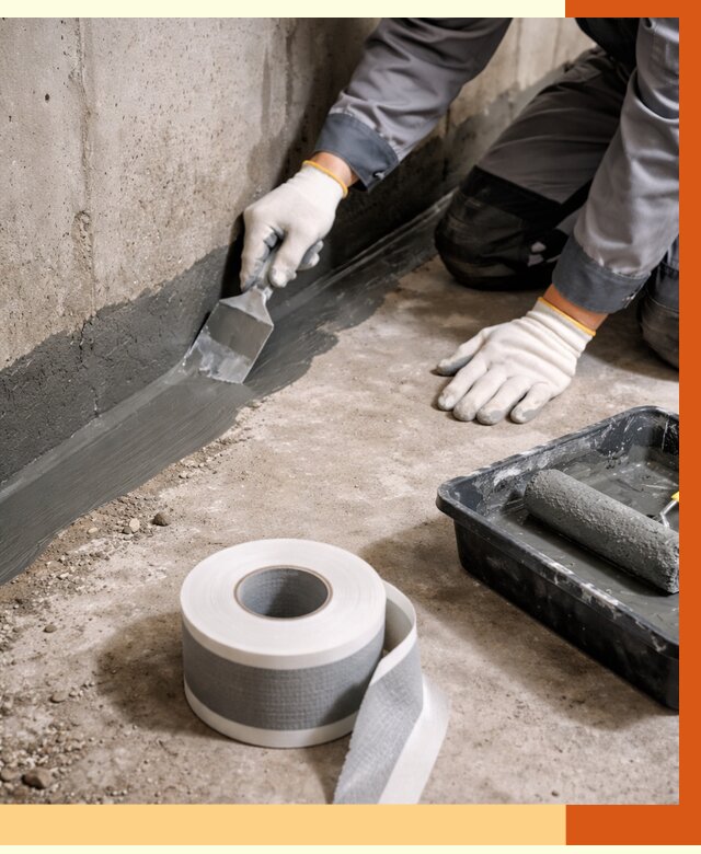 Гидроизоляция швов и герметизация стыков в Нефтекамске от 1284 руб. | ТепломастерНтк