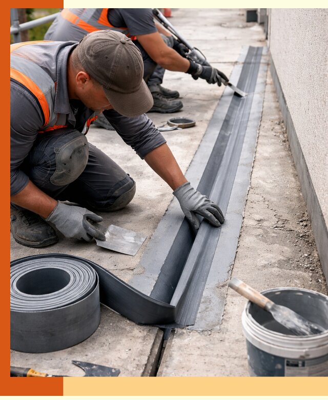 Гидроизоляция деформационного шва в Нефтекамске профессионально и надежно