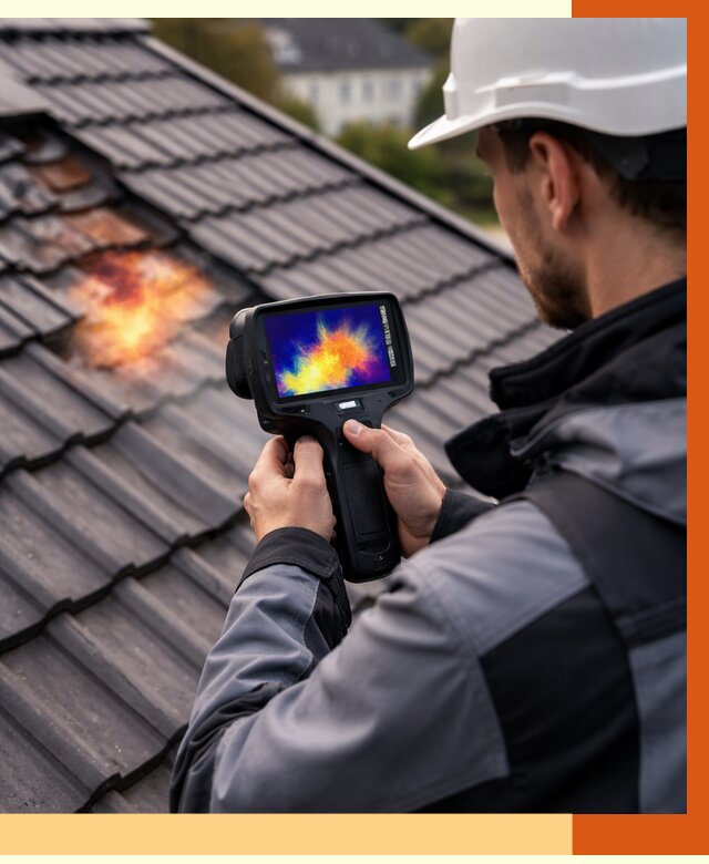 Тепловизионное обследование кровли в Нефтекамске от 4621 руб. — ТепломастерНтк под ключ