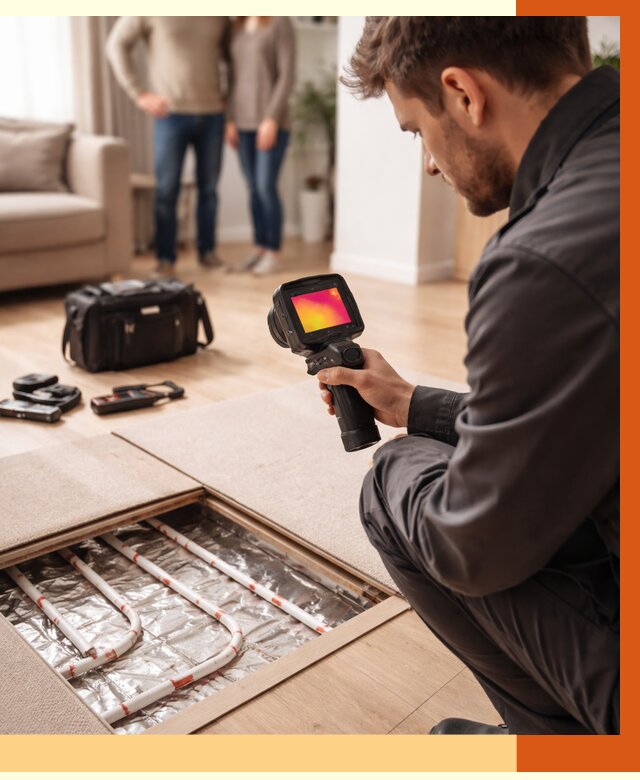 Тепловизионное обследование теплого пола в Нефтекамске от 4621 руб. — ТепломастерНтк