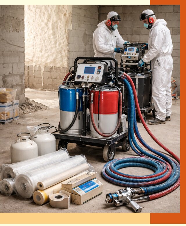 Аренда установки для напыления ППУ в Нефтекамске от 35938 руб. | ТепломастерНтк