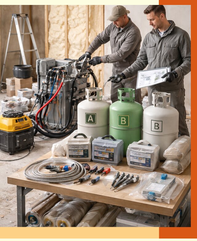 Продажа компонентов ППУ с консультацией в Нефтекамске от 4313 руб. | ТепломастерНтк